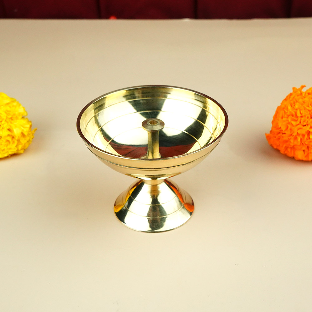 Akhand Deepak Diya Oil Lamp